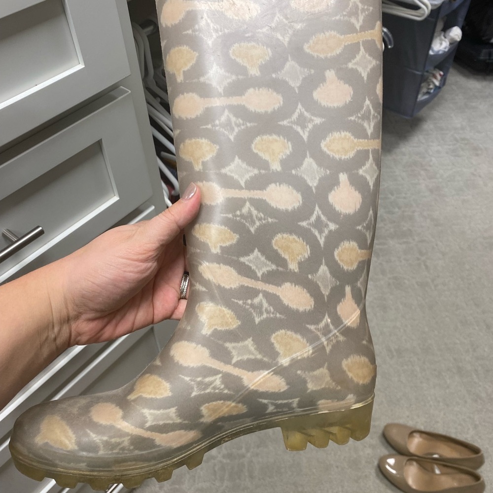 Coach rainboots